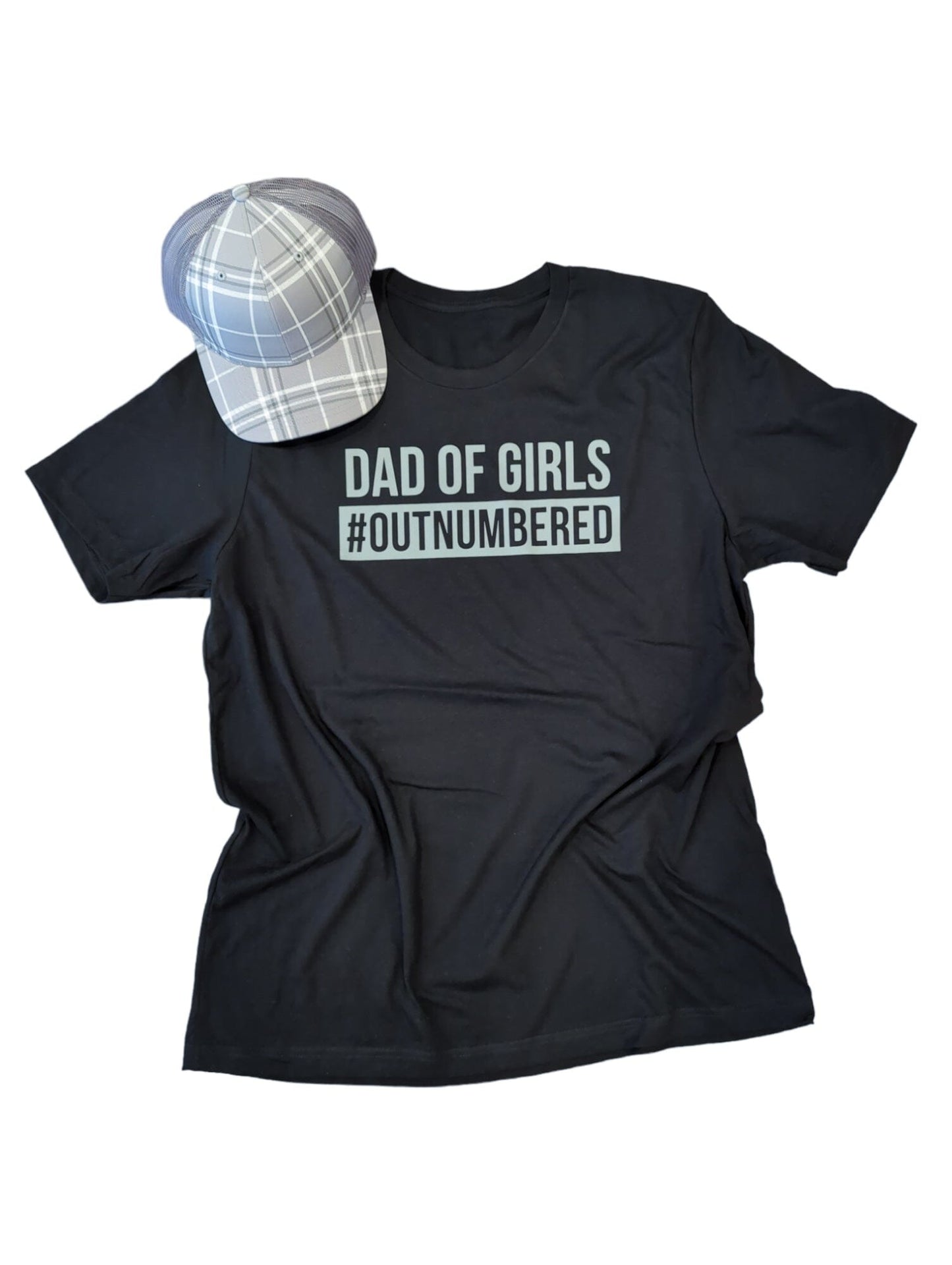 Dad of Girls Outnumbered Shirt
