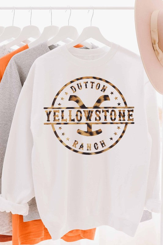 DUTTON RANCH YELLOWSTONE GRAPHIC SWEATSHIRT
