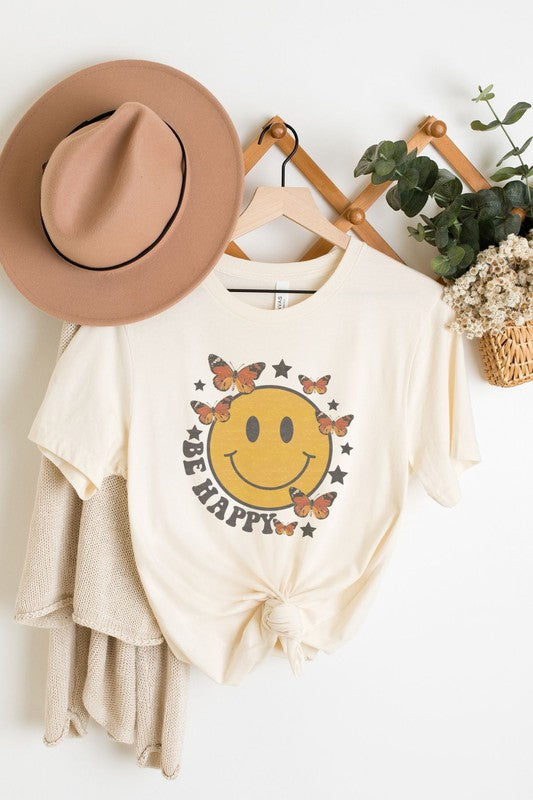 Be Happy Graphic Tee