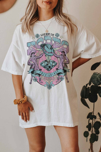FREE SPIRIT AMERICAN RODEO GRAPHIC TEE