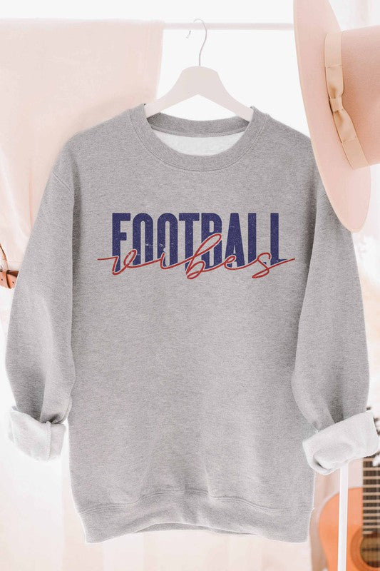 FOOTBALL VIBES GRAPHIC SWEATSHIRT