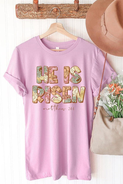 He Is Risen Tee