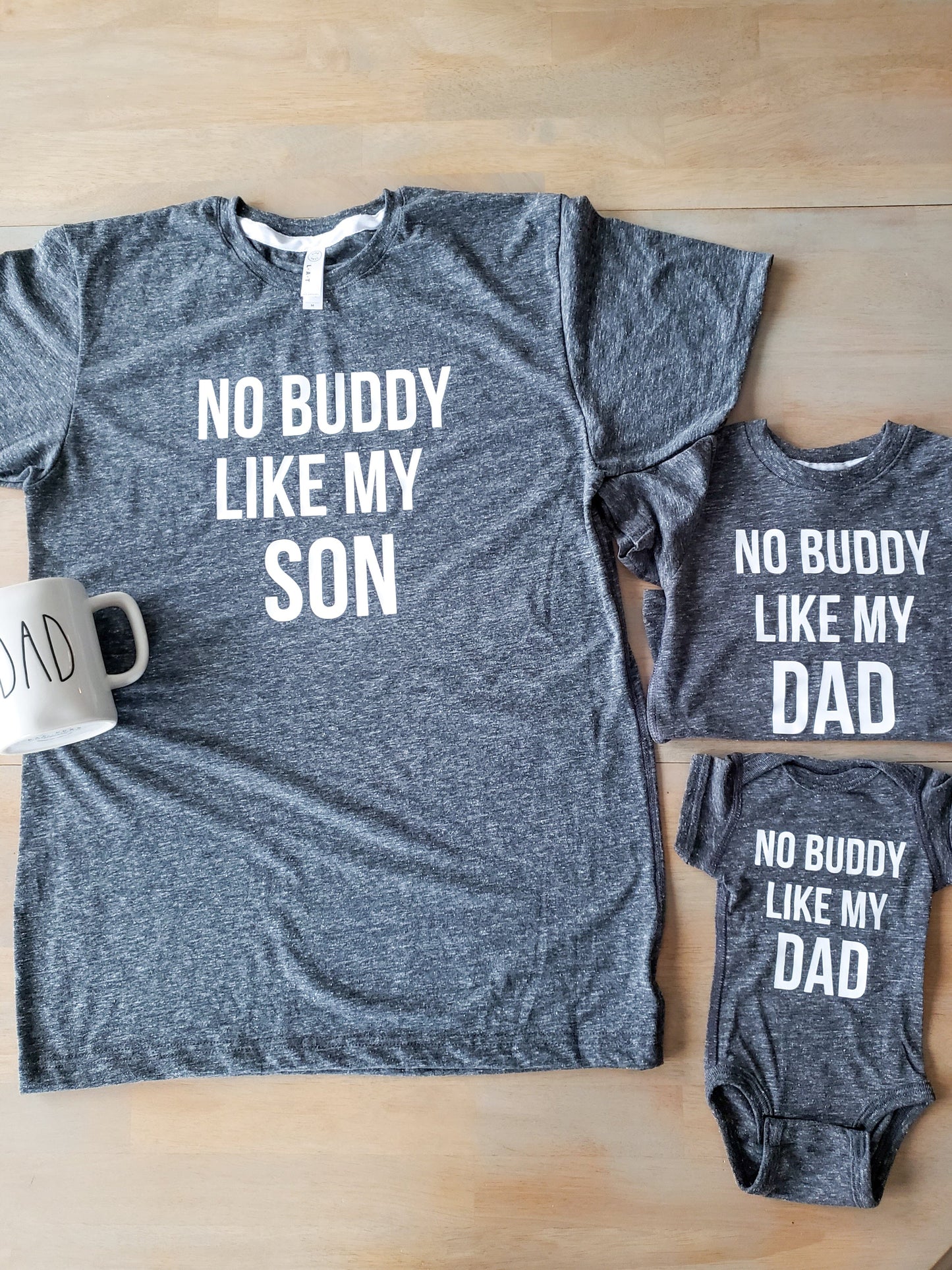 Daddy and Me Matching Combo Tees Set