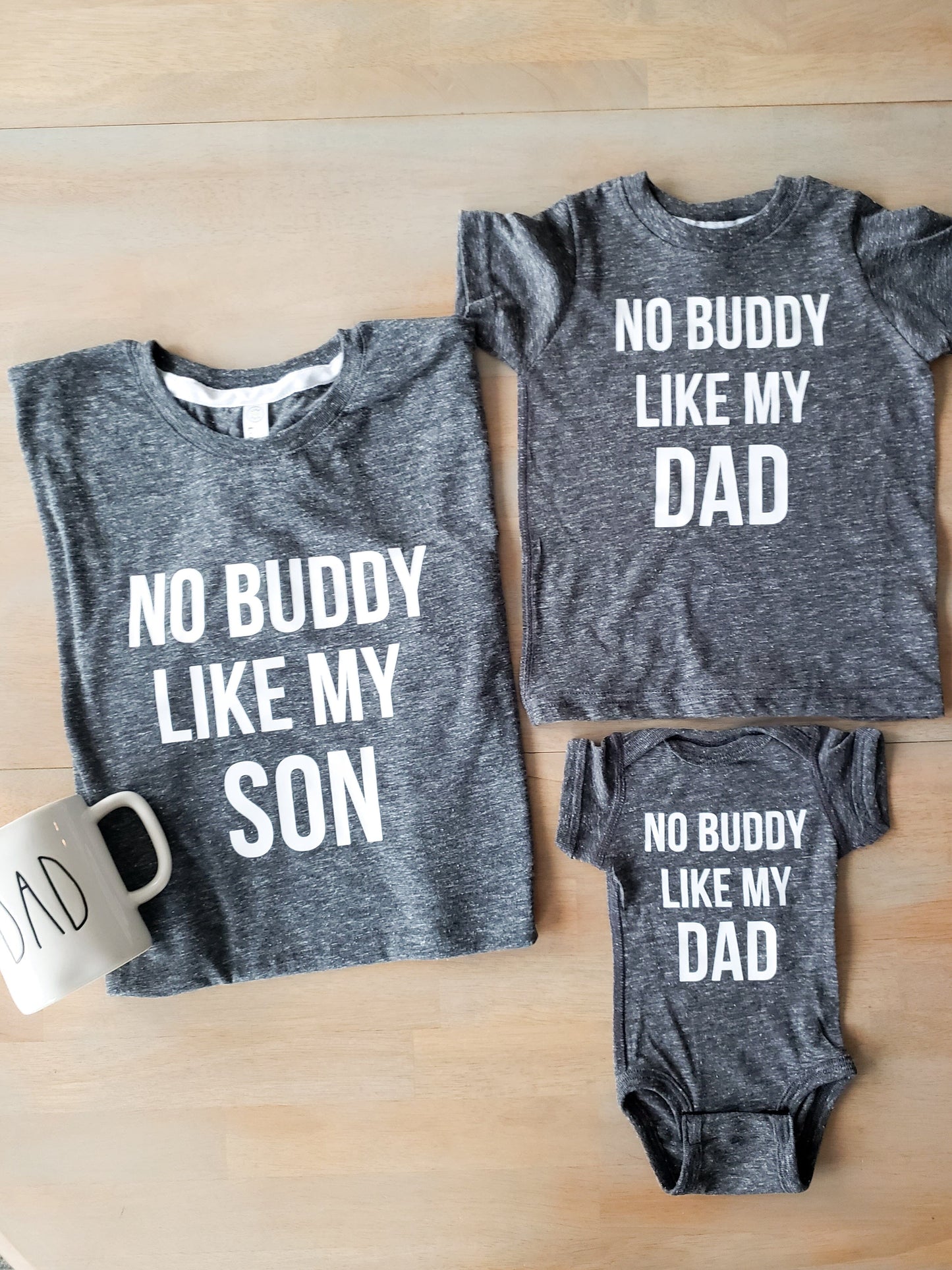 Daddy and Me Matching Combo Tees Set