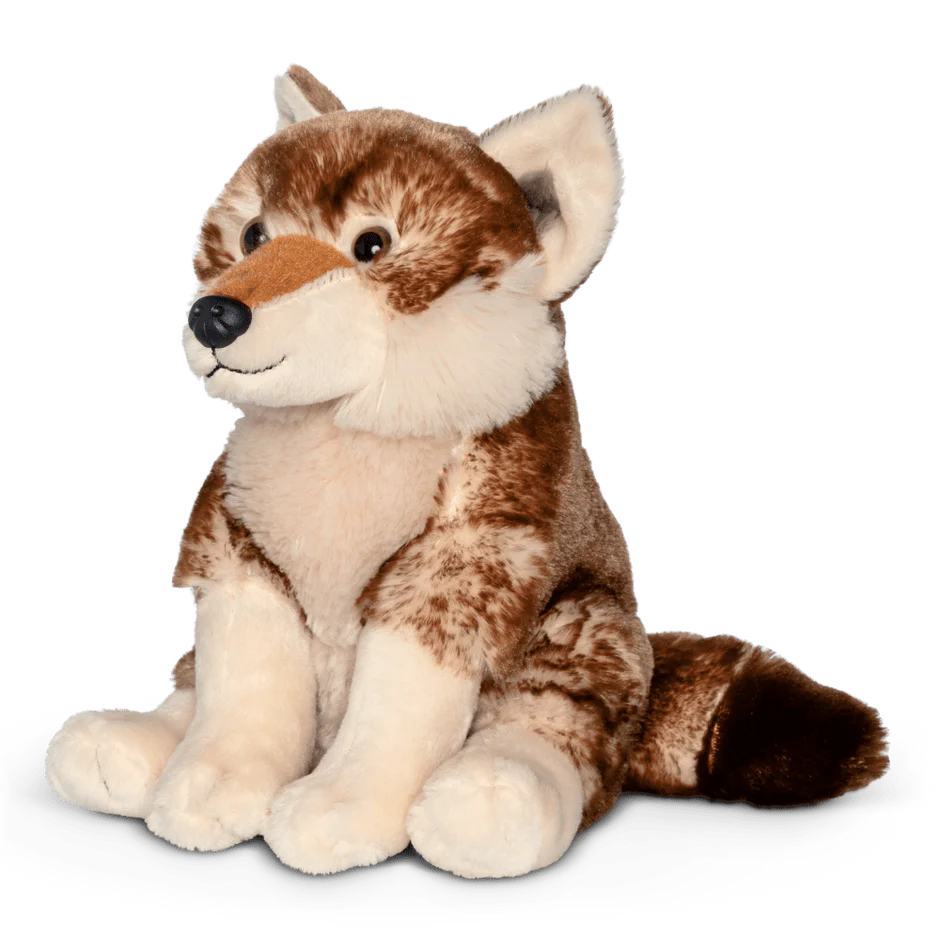Weighted Red Wolf Plushie