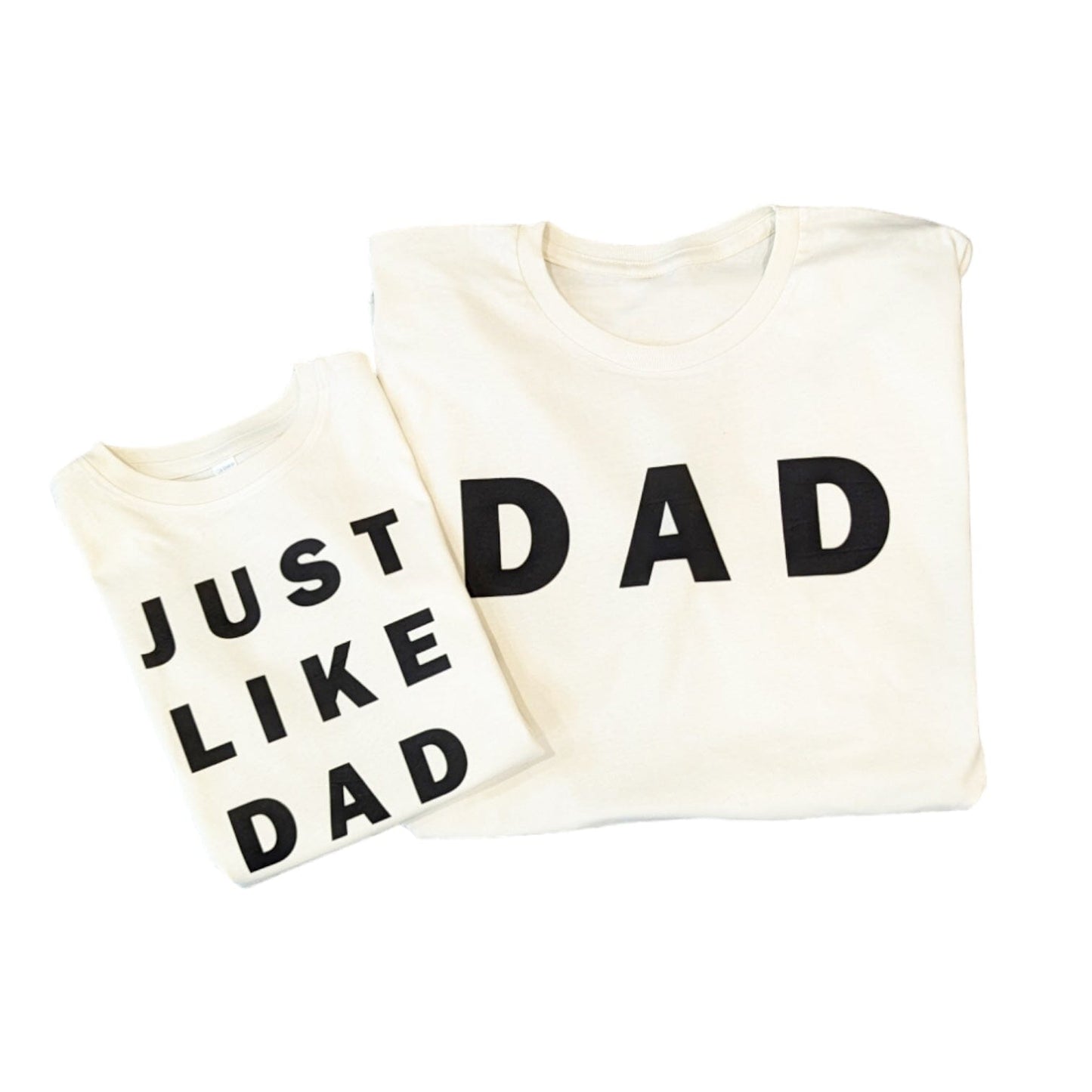 Beige Just Like Dad Set