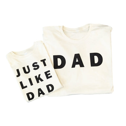 Beige Just Like Dad Set