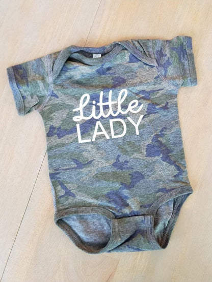 Dad Life and Little Man/ Lady Matching tee