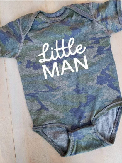 Dad Life and Little Man/ Lady Matching tee