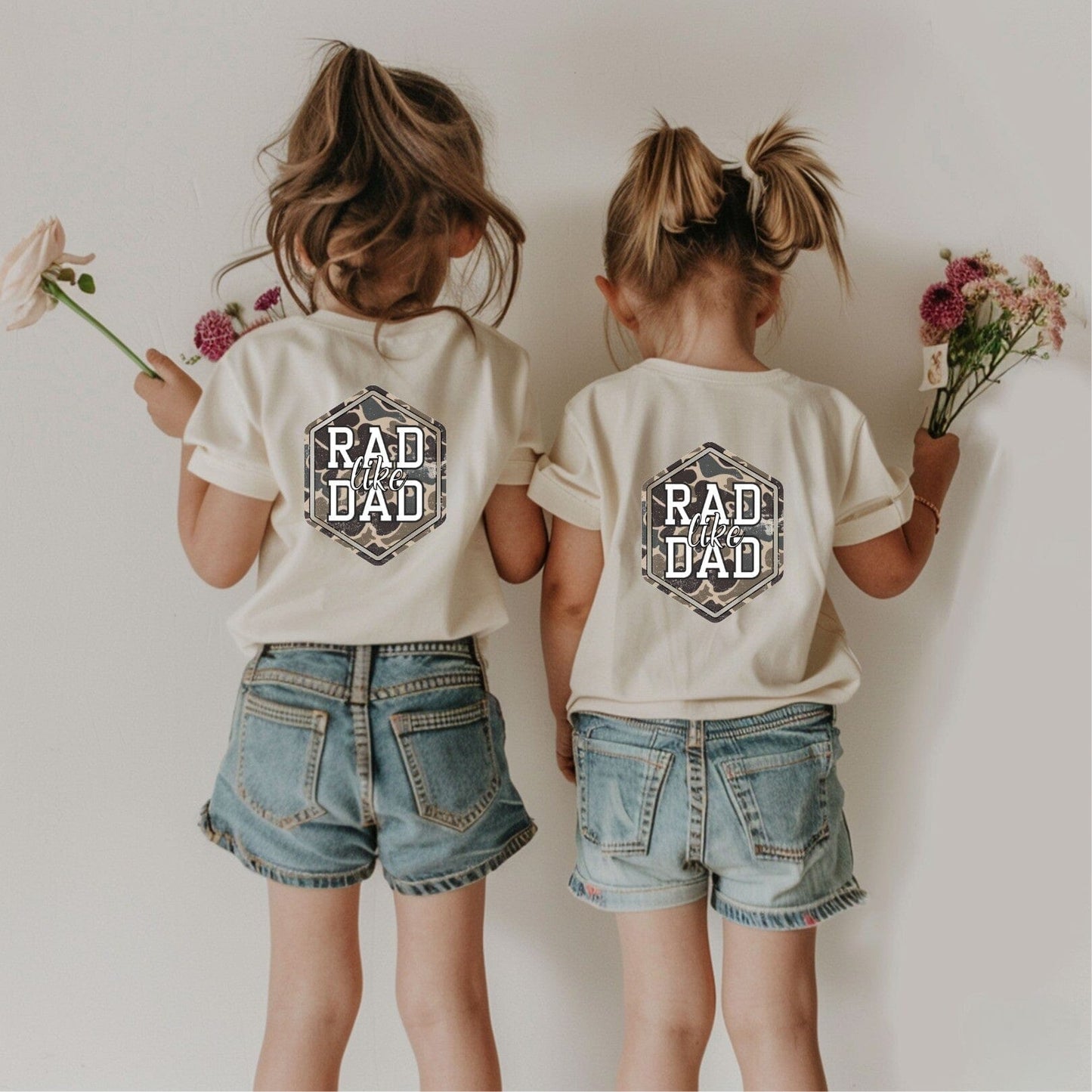 Camo Rad Like Dad Matching Set